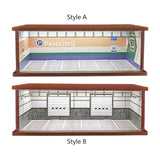 Maxbell 1:64 Scale Parking Lot Diecast Car Display for Model Cars Figures Collection Style A