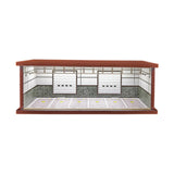 Maxbell 1:64 Scale Parking Lot Diecast Car Display for Model Cars Figures Collection Style B