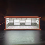 Maxbell 1:64 Scale Parking Lot Diecast Car Display for Model Cars Figures Collection Style B