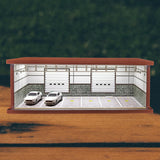 Maxbell 1:64 Scale Parking Lot Diecast Car Display for Model Cars Figures Collection Style B