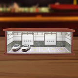 Maxbell 1:64 Scale Parking Lot Diecast Car Display for Model Cars Figures Collection Style B