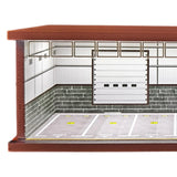 Maxbell 1:64 Scale Parking Lot Diecast Car Display for Model Cars Figures Collection Style B
