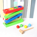 Maxbell Hammering Pounding Toys Rolling Ball Drop Toy for Baby 1 2 3 Year Old Kids