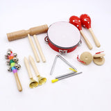 Maxbell Kids Percussion Set Enlightenment Rhythm Toy for Toddlers Age 3 to 10 Babies 7pcs