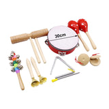 Maxbell Kids Percussion Set Enlightenment Rhythm Toy for Toddlers Age 3 to 10 Babies 7pcs