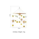 Maxbell Baby Nursery Crib Mobile Hanging Bed Bell Toy for Newborn Baby Holiday Gifts Yellow