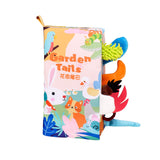 Maxbell Baby Bath Book Shower Gift Toddlers Toy Activity Toys Durable Early Learning garden themed