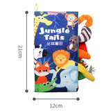 Maxbell Baby Bath Book Shower Gift Toddlers Toy Activity Toys Durable Early Learning jungle themed