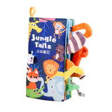 Maxbell Baby Bath Book Shower Gift Toddlers Toy Activity Toys Durable Early Learning jungle themed