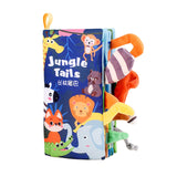 Maxbell Baby Bath Book Shower Gift Toddlers Toy Activity Toys Durable Early Learning jungle themed