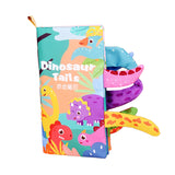 Maxbell Baby Bath Book Shower Gift Toddlers Toy Activity Toys Durable Early Learning dinosaur themed