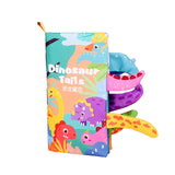Maxbell Baby Bath Book Shower Gift Toddlers Toy Activity Toys Durable Early Learning dinosaur themed