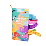 Maxbell Baby Bath Book Shower Gift Toddlers Toy Activity Toys Durable Early Learning dinosaur themed