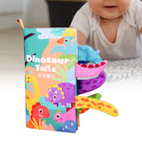Maxbell Baby Bath Book Shower Gift Toddlers Toy Activity Toys Durable Early Learning dinosaur themed