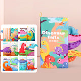 Maxbell Baby Bath Book Shower Gift Toddlers Toy Activity Toys Durable Early Learning dinosaur themed