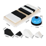 Maxbell Wooden Blocks Puzzle Early Brain Teasers Toy for Kids Children Boys