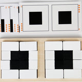 Maxbell Wooden Blocks Puzzle Early Brain Teasers Toy for Kids Children Boys