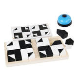 Maxbell Wooden Blocks Puzzle Early Brain Teasers Toy for Kids Children Boys