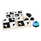 Maxbell Wooden Blocks Puzzle Early Brain Teasers Toy for Kids Children Boys