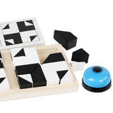 Maxbell Wooden Blocks Puzzle Early Brain Teasers Toy for Kids Children Boys