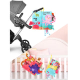 Maxbell Baby Books Toys Touch and Feel for Shower Gifts Stocking Stuffers Boys Girls forest land animals