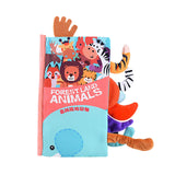 Maxbell Baby Books Toys Touch and Feel for Shower Gifts Stocking Stuffers Boys Girls forest land animals