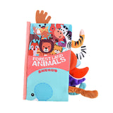 Maxbell Baby Books Toys Touch and Feel for Shower Gifts Stocking Stuffers Boys Girls forest land animals