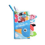 Maxbell Baby Books Toys Touch and Feel for Shower Gifts Stocking Stuffers Boys Girls flying animals