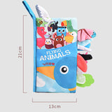 Maxbell Baby Books Toys Touch and Feel for Shower Gifts Stocking Stuffers Boys Girls flying animals