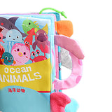 Maxbell Baby Books Toys Touch and Feel for Shower Gifts Stocking Stuffers Boys Girls sea animals