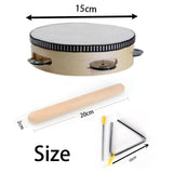 Maxbell 10 Pieces Montessori Percussion Musical Instruments for Boys Girls Preschool