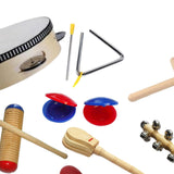 Maxbell 10 Pieces Montessori Percussion Musical Instruments for Boys Girls Preschool