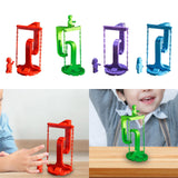 Maxbell Anti Gravity Building Blocks Physics Balance Puzzles for Living Rooms Shelves red