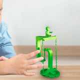 Maxbell Anti Gravity Building Blocks Physics Balance Puzzles for Living Rooms Shelves green