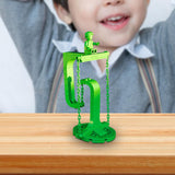 Maxbell Anti Gravity Building Blocks Physics Balance Puzzles for Living Rooms Shelves green