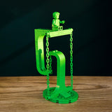 Maxbell Anti Gravity Building Blocks Physics Balance Puzzles for Living Rooms Shelves green