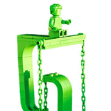 Maxbell Anti Gravity Building Blocks Physics Balance Puzzles for Living Rooms Shelves green