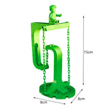 Maxbell Anti Gravity Building Blocks Physics Balance Puzzles for Living Rooms Shelves green