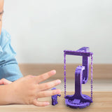 Maxbell Anti Gravity Building Blocks Physics Balance Puzzles for Living Rooms Shelves violet
