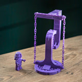 Maxbell Anti Gravity Building Blocks Physics Balance Puzzles for Living Rooms Shelves violet