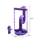 Maxbell Anti Gravity Building Blocks Physics Balance Puzzles for Living Rooms Shelves violet