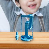 Maxbell Anti Gravity Building Blocks Physics Balance Puzzles for Living Rooms Shelves blue