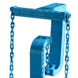 Maxbell Anti Gravity Building Blocks Physics Balance Puzzles for Living Rooms Shelves blue