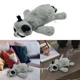 Maxbell Animal Plush Toy Cute Animals Stuffed Pillow for Kids Birthday Gifts Raccoon