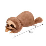 Maxbell Animal Plush Toy Cute Animals Stuffed Pillow for Kids Birthday Gifts Sloth