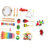 Maxbell 12x Montessori Percussion Instrument Educational Toys for Babies Age 3 to 10