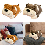 Maxbell Dog Pillow Hugging Funny Shar Pei Dog Stuffed Toy for Chair Living Room Home Yellow