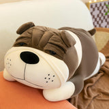Maxbell Dog Pillow Hugging Funny Shar Pei Dog Stuffed Toy for Chair Living Room Home Yellow