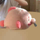 Maxbell Cute Whale Plush Doll Toy with Pullable Snot Bubbles Sofa Gifts for Children