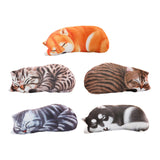 Maxbell Lovely Plush Stuffed Animal Cuddly Cute Plush Toy Pillow for Home Decoration White Brown